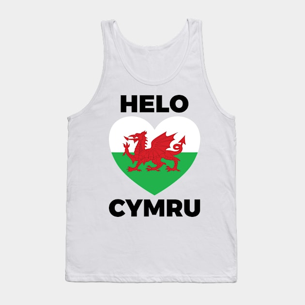 Helo Cymru Tank Top by DPattonPD